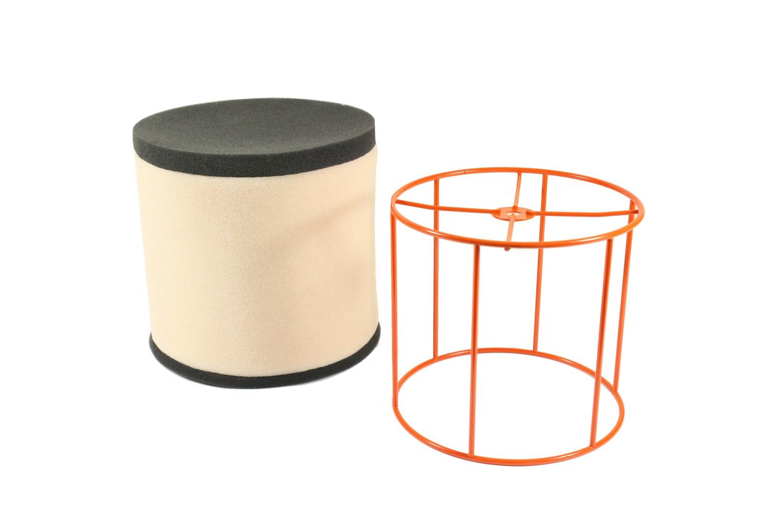 Filter zraka TwinAir 158270P (Flame Retardent) with wire cage