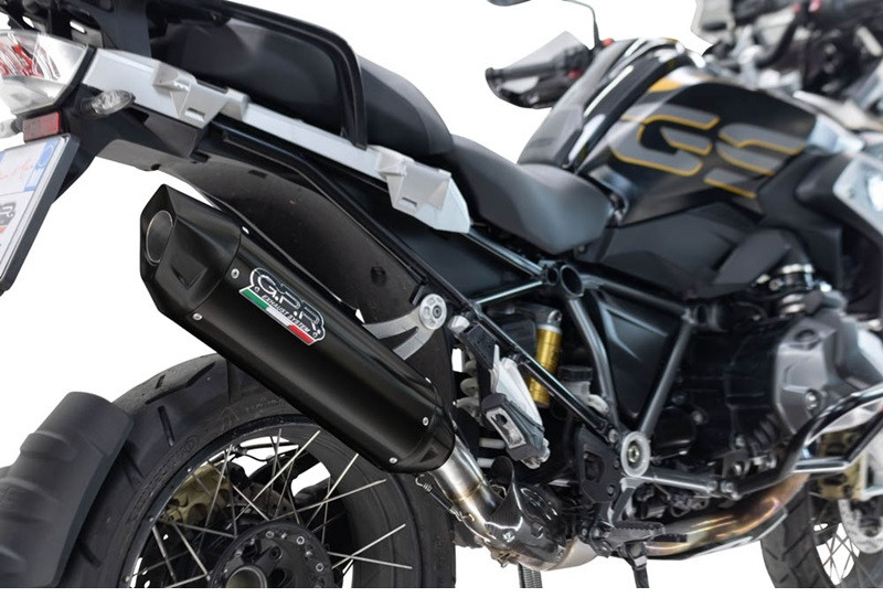 Slip-on exhaust GPR FURORE-X TITANIO NERO E4.BM.99.FUXTITBL Titanium Matte Black