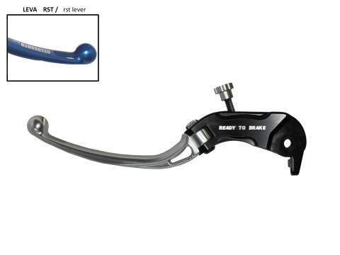 Ručica kvačila ACCOSSATO LV033 in Aluminium For Clutch Master Cylinder Ready To Brake silver