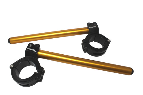 Adjustable clip-ons ACCOSSATO CP001 with inclination from 6° to 10° with inner ring