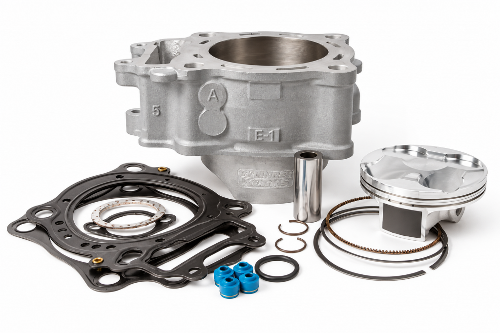 Standard bore cylinder kit CYLINDER WORKS 10007-K01 76.8mm for HONDA CRF 250 R 2010-2013