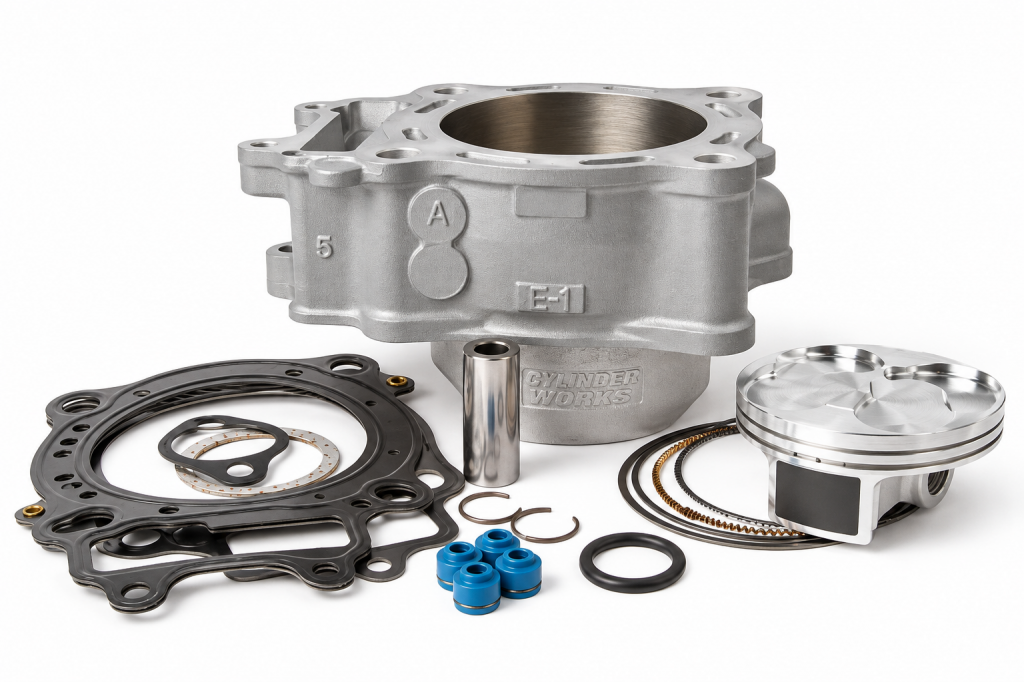 Standard bore HC cylinder kit CYLINDER WORKS 10007-K01HC 76.8mm for HONDA CRF 250 R 2010-2013