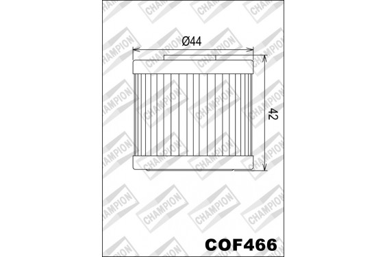 FILTER ULJA-100609485 / COF466---CHAMPION