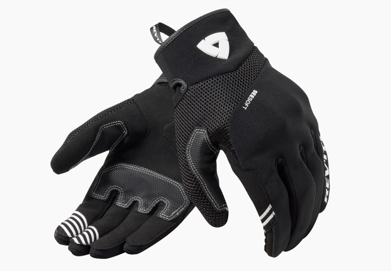 RUKAVICE-FGS221 ENDO-L-BLACK-WHITE-REVIT