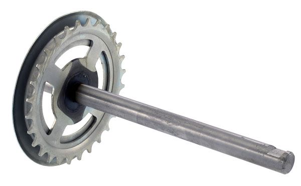 Pedal axle RMS 121530300 for PIAGGIO/VESPA Bravo 50 1987-1990, PIAGGIO/VESPA Ciao 50 1980-1988