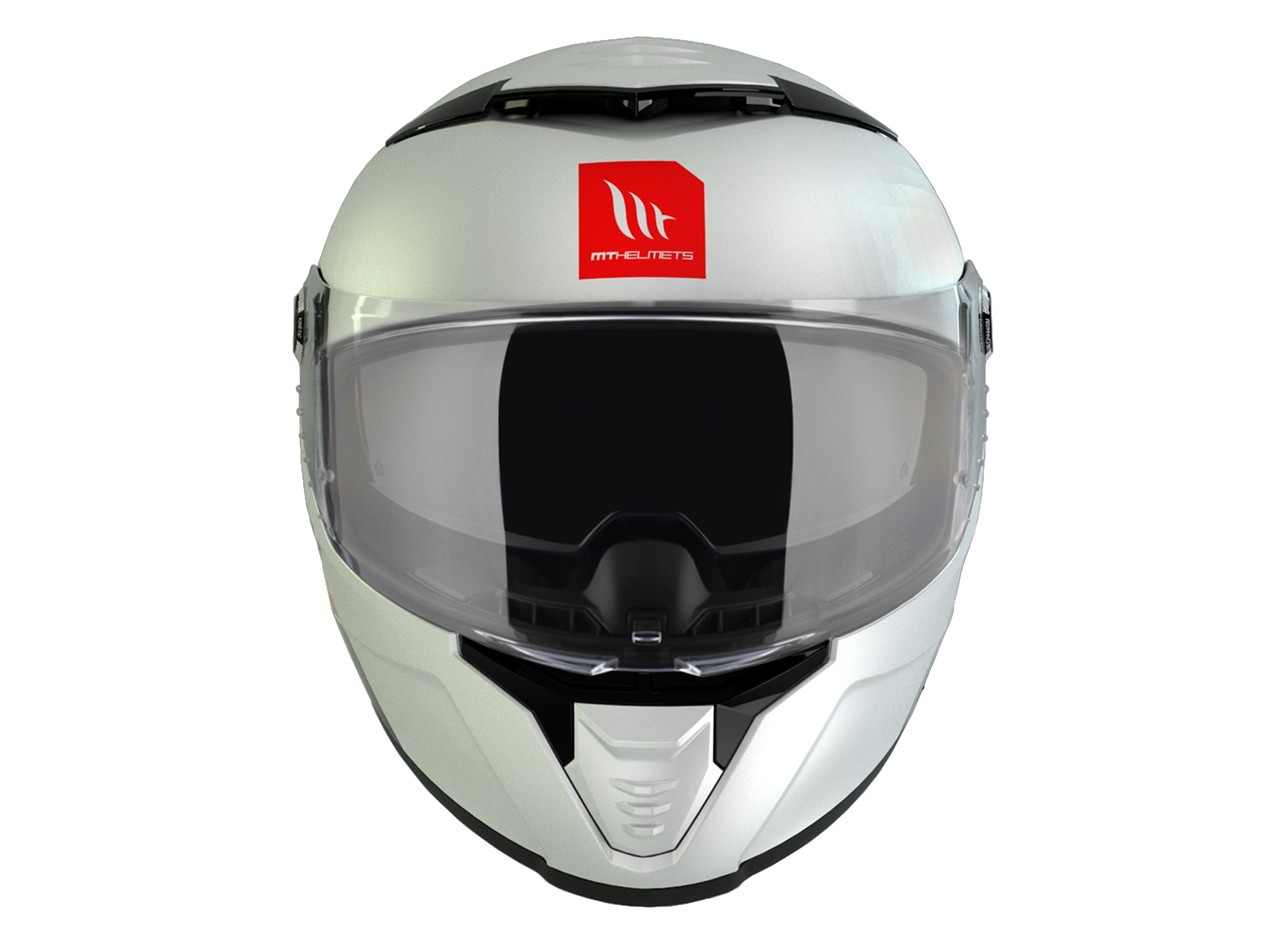 Trial helmet MT Helmets DISTRICT SV S SOLID A0 GLOSS WHITE S