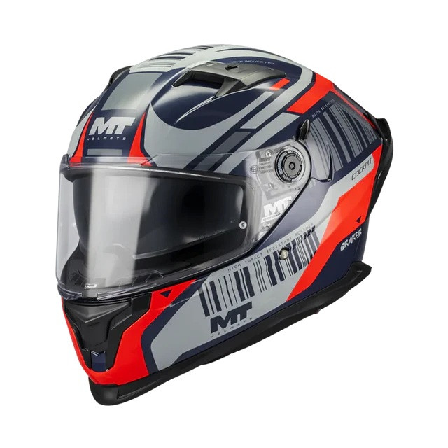 Full face helmet MT Helmets BRAKER SV COCKPIT C5 GLOSS XS