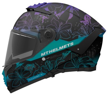 Helmet MT Helmets THUNDER 4 SV JUNGLE A1 MATT BLACK M