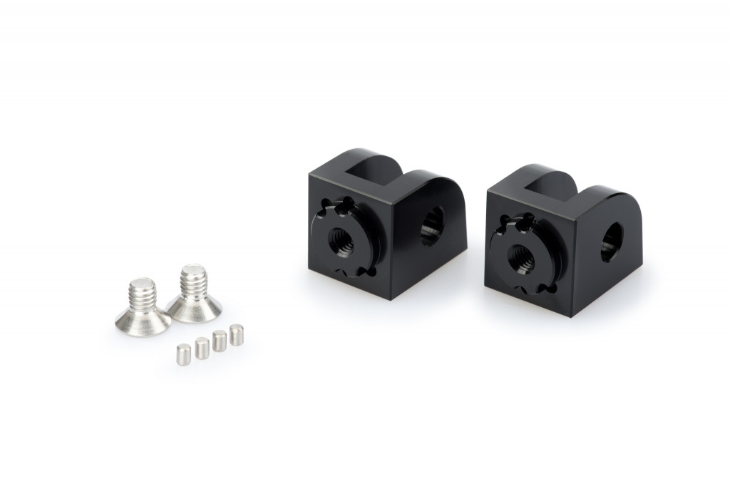 Footpeg adapters PUIG 20236N Crni