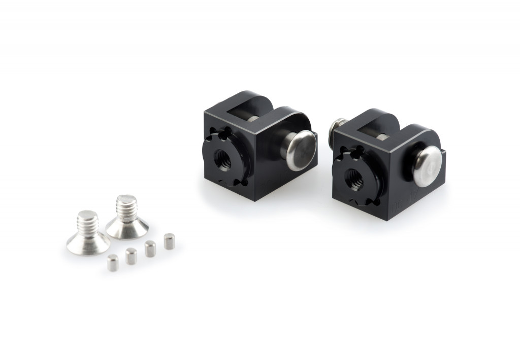 Footpeg adapters PUIG 20240N Crni