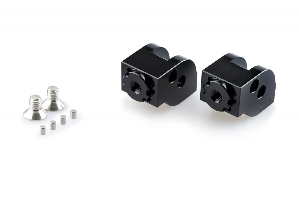 Footpeg adapters PUIG 20242N Crni
