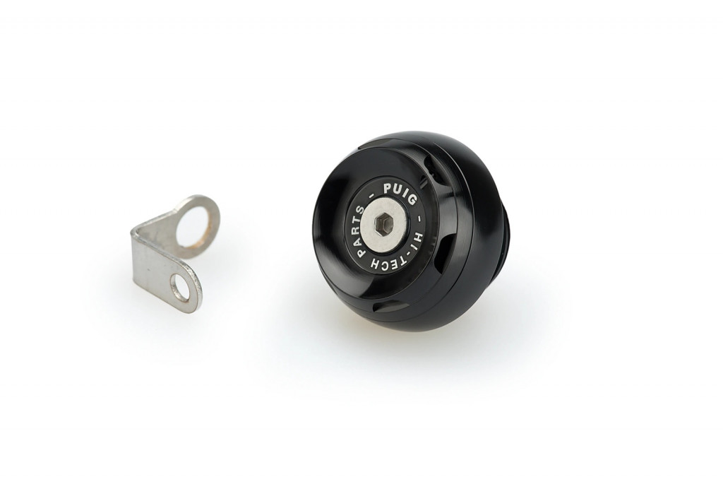 Plug oil cap PUIG TRACK 20340N Crni