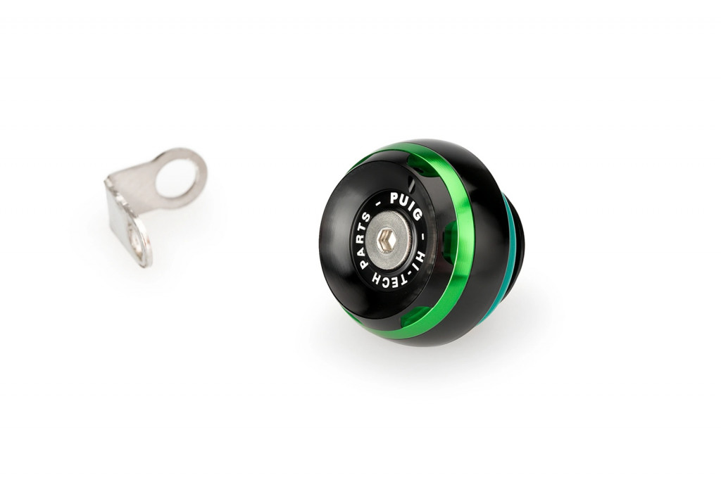 Plug oil cap PUIG TRACK 20340V green