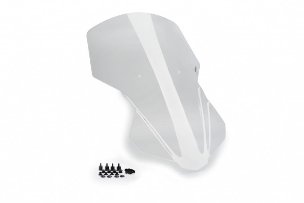 Windscreen PUIG TOURING 20434W clear for YAMAHA MT-07 Tracer / Tracer 700 2020-2023