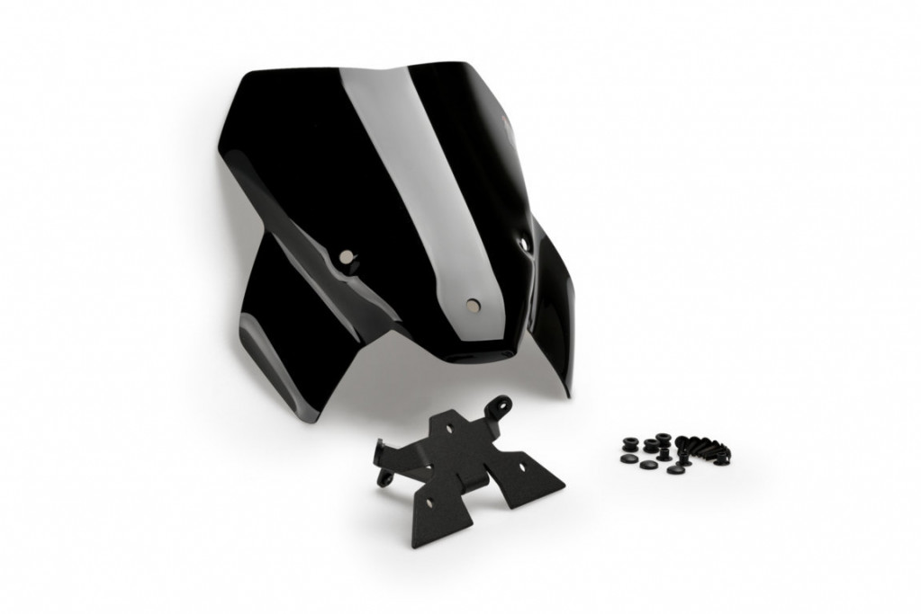 Windshield PUIG NEW GEN. SPORT 20886N Crni