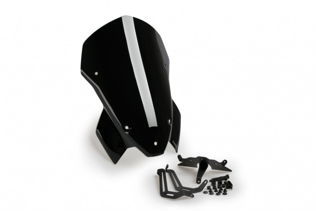 Windshield PUIG NEW GEN. SPORT 20888N Crni