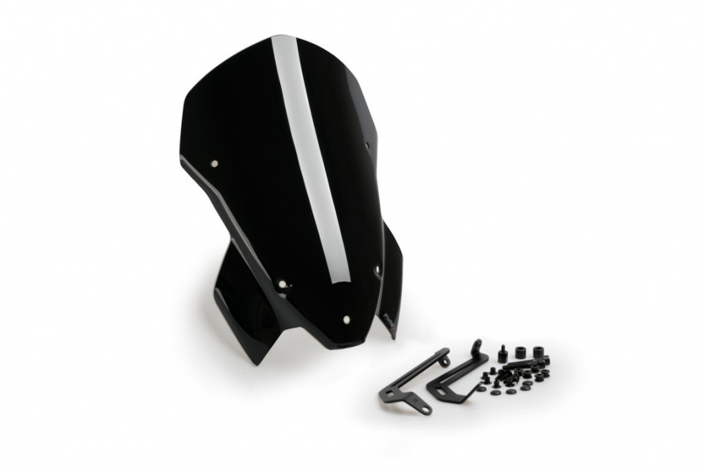 Windshield PUIG NEW GEN. SPORT 20889N Crni