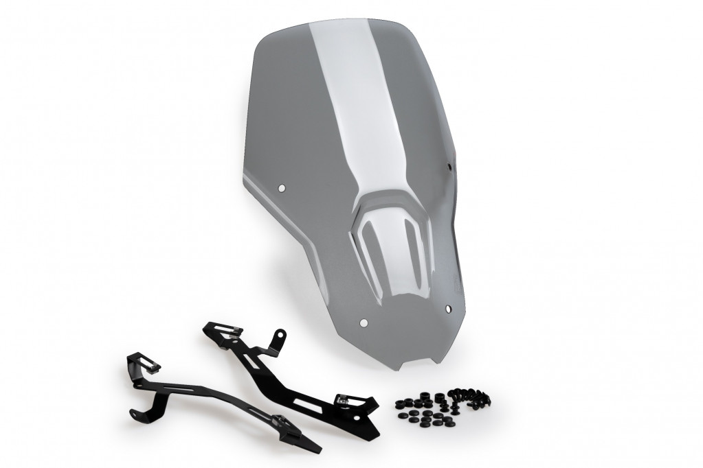 Windscreen PUIG TOURING 21396H smoke for HONDA CRF 1100 L Africa Twin 2020-2025