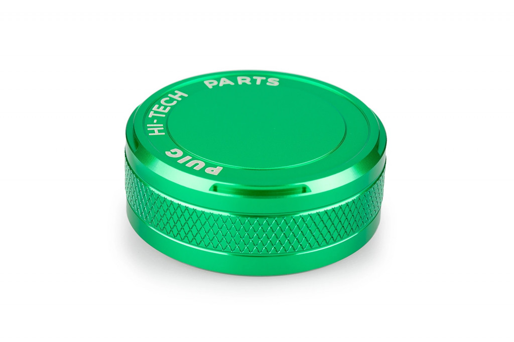 Brake fluid reservoir cover PUIG 21718V rear green