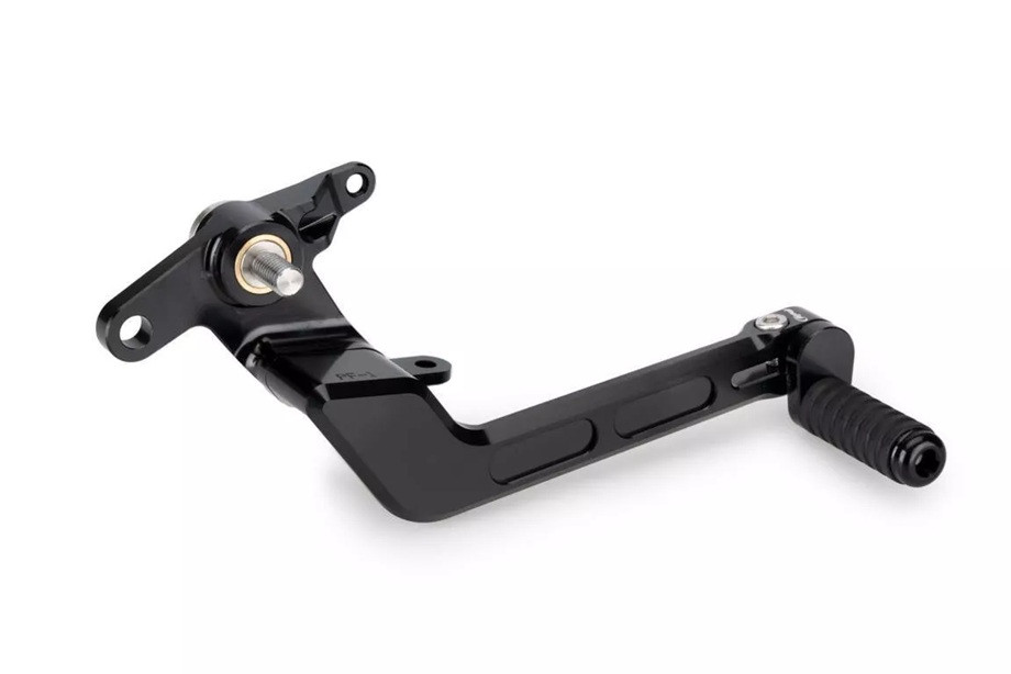 Brake foot pedal PUIG 21780N Crni adjustable