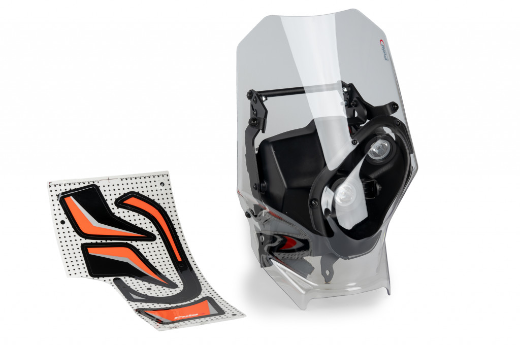 Semifairing PUIG RALLY 21865W transparent