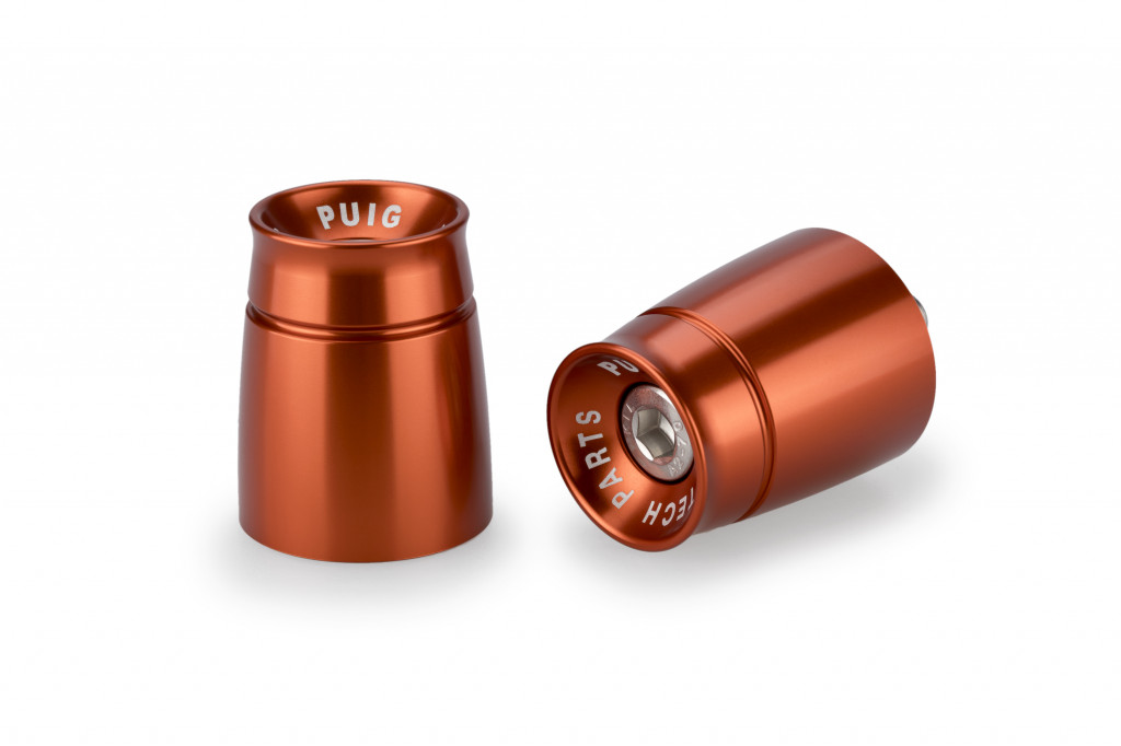 Bar ends PUIG SPORT 22095T orange
