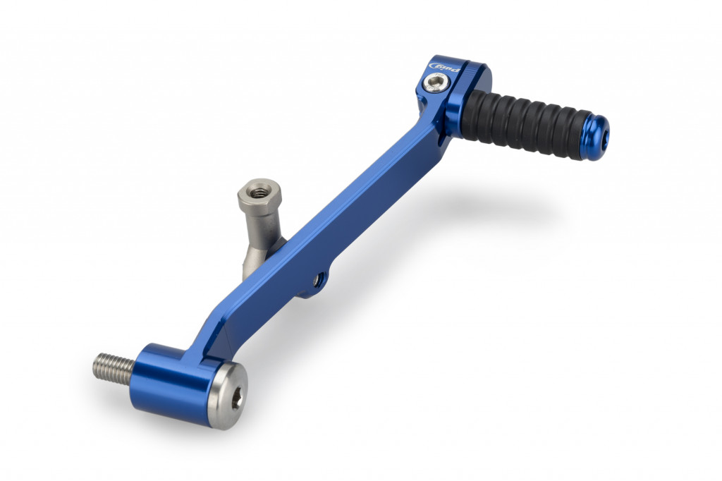 Gear shift pedal PUIG 22123A plavi adjustable