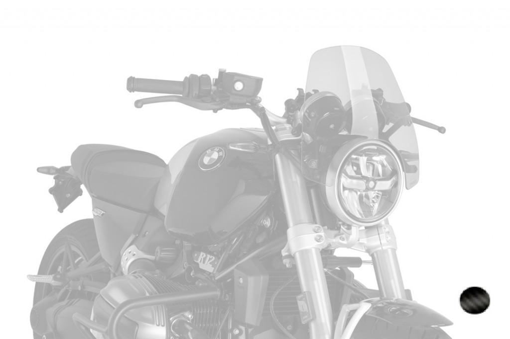 Windshield PUIG NEW GEN. SPORT 22132J matt black