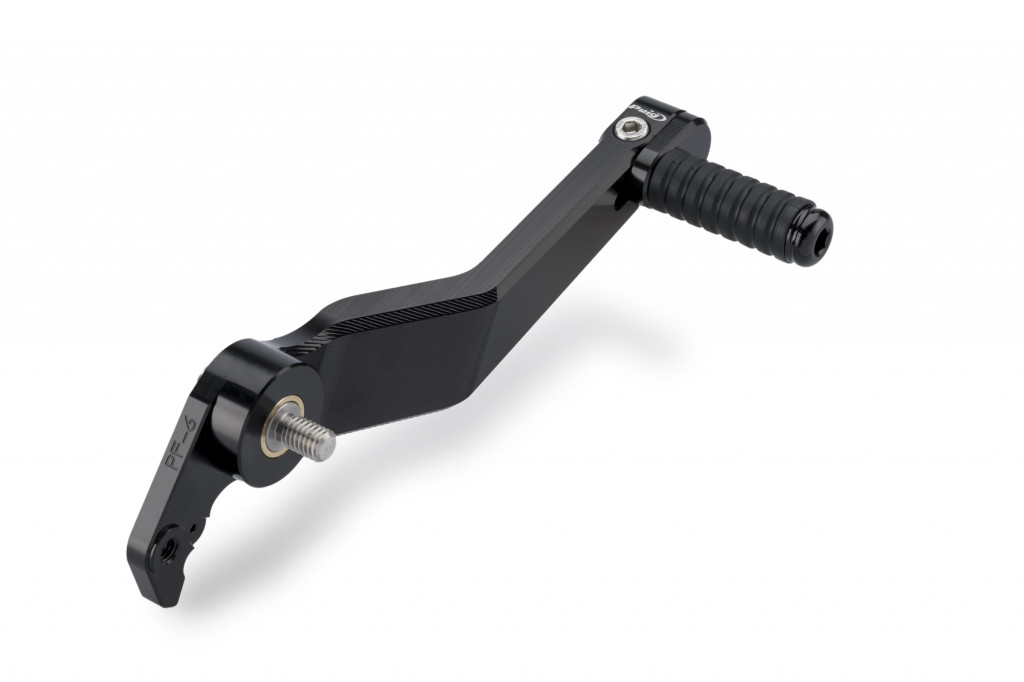 Brake foot pedal PUIG 22206N Crni adjustable