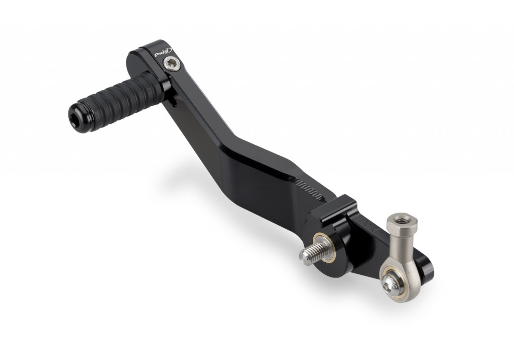 Gear shift pedal PUIG 22207N Crni adjustable