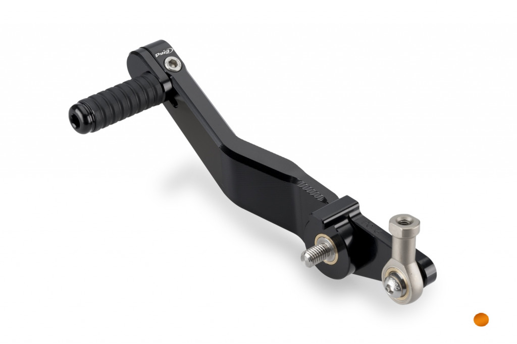 Gear shift pedal PUIG 22207T orange adjustable