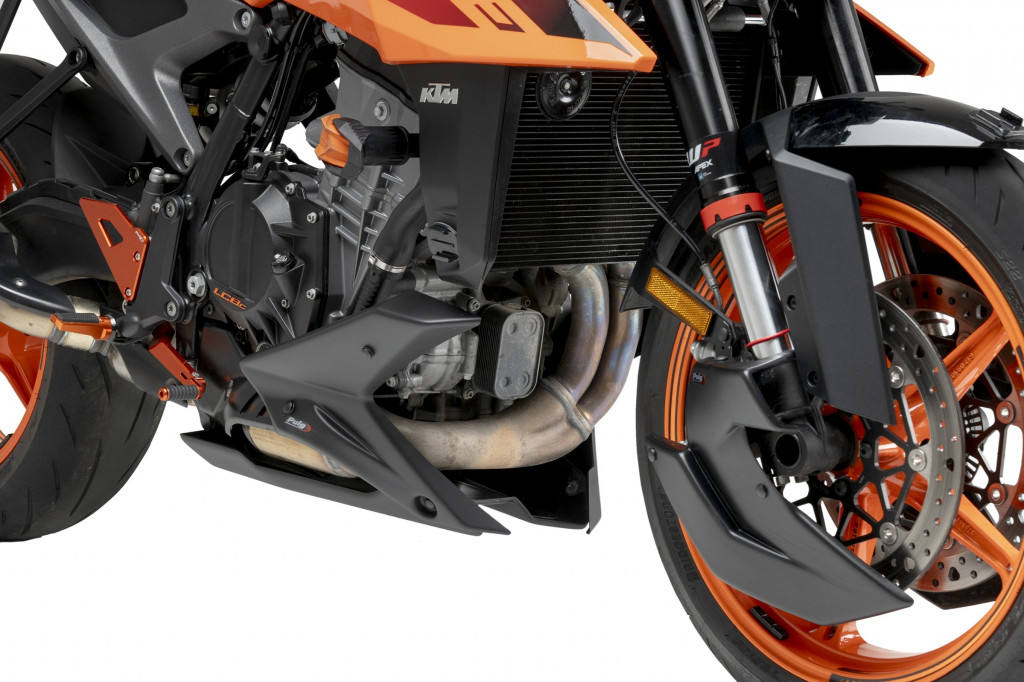 Engine spoiler PUIG 22228J matt black