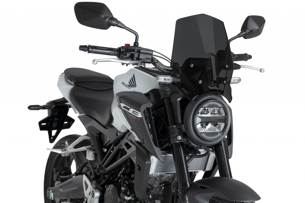 Windshield PUIG NEW GEN. SPORT 22296F dark smoke