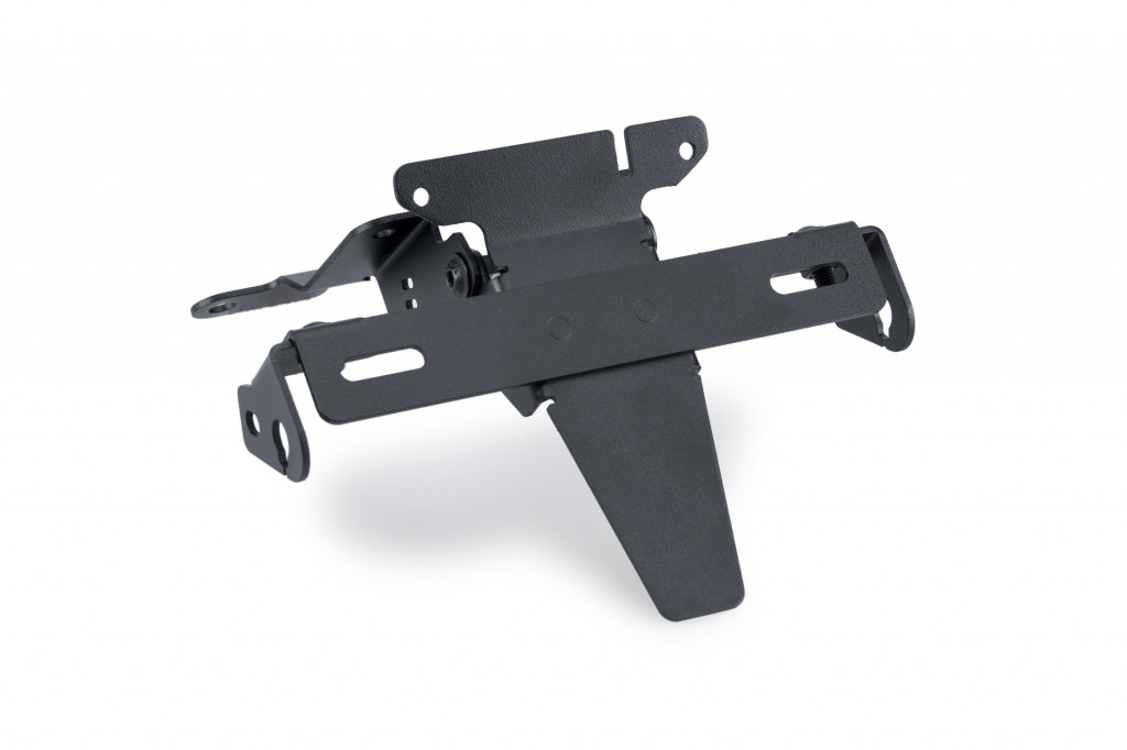 Adjustable license support PUIG 22350N Crni