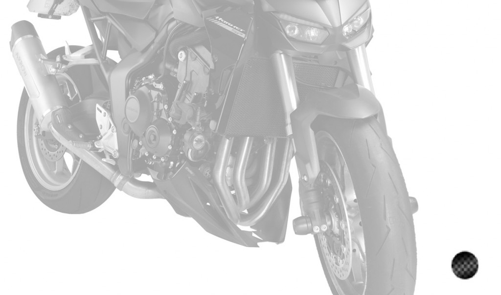 Engine spoiler PUIG 22385C carbon look
