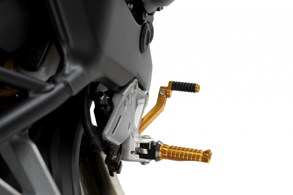 Brake foot pedal PUIG 22395O zlato adjustable