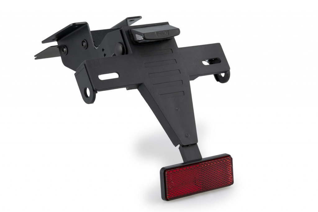 Adjustable license support PUIG 22420N Crni