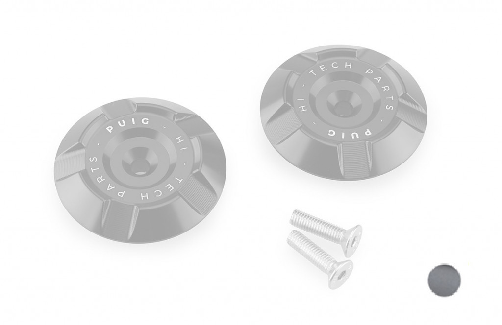 Alu chassis cover PUIG 22532Y titanium