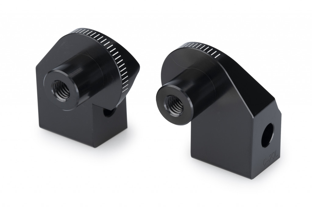 Footpeg adapters PUIG 22639N Crni