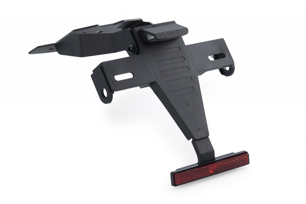 Adjustable license support PUIG 22699N Crni