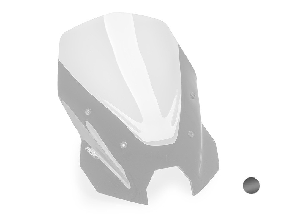 Windshield PUIG NEW GEN. TOURING 22711F dark smoke