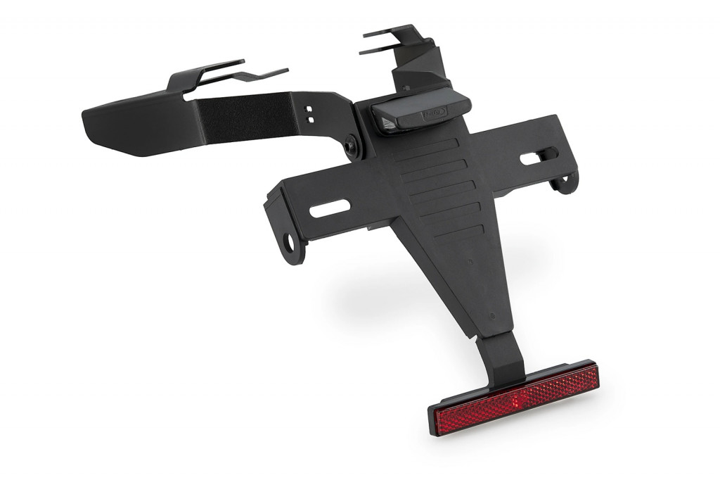 Adjustable license support PUIG 22748N Crni