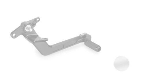 Brake foot pedal PUIG 22815P silver adjustable