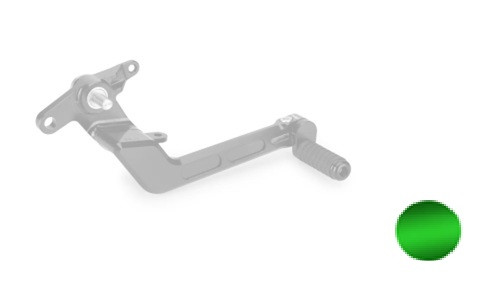 Brake foot pedal PUIG 22815V green adjustable