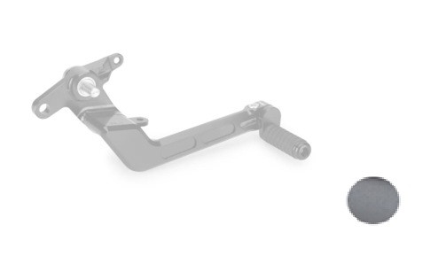 Brake foot pedal PUIG 22815Y titanium adjustable