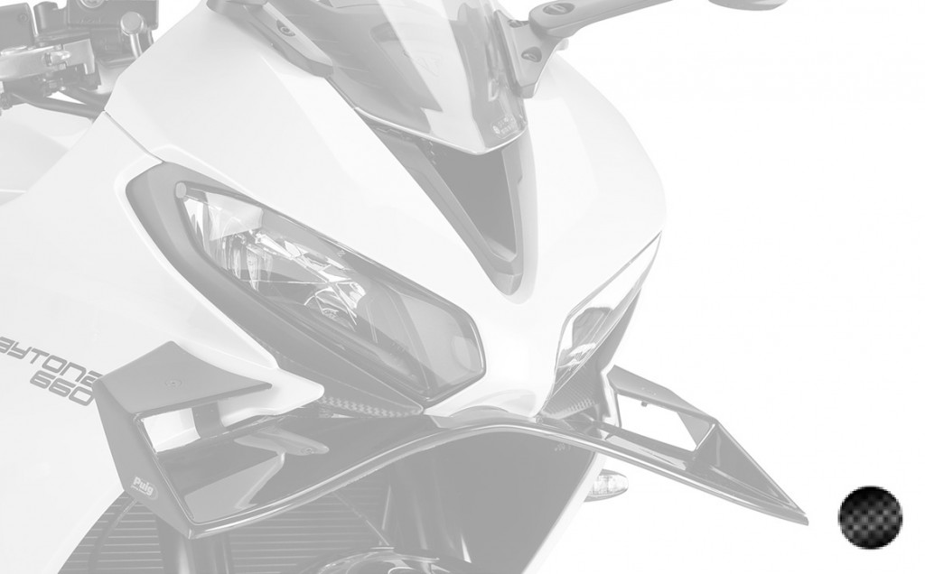 Frontal spoilers PUIG GP 22832C carbon look