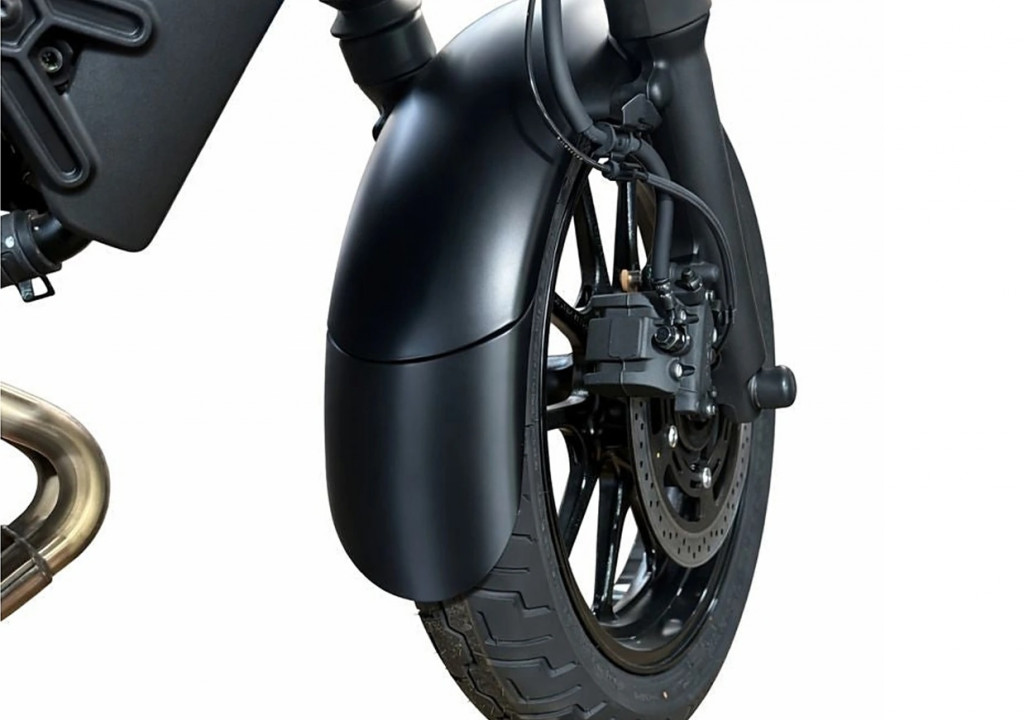Front fender extension PUIG 22893N Crni