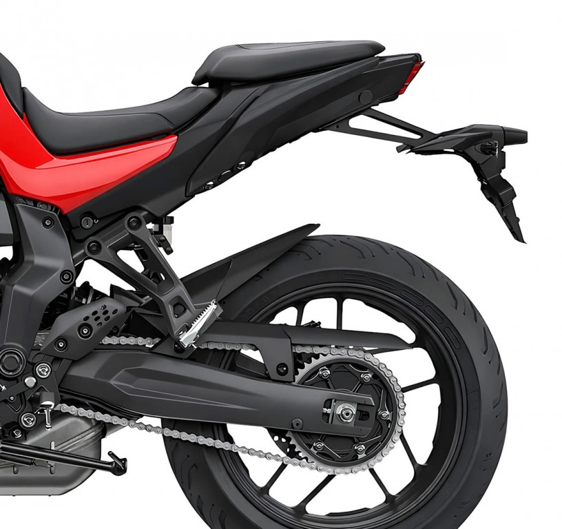 Rear fender extension PUIG 22895J matt black