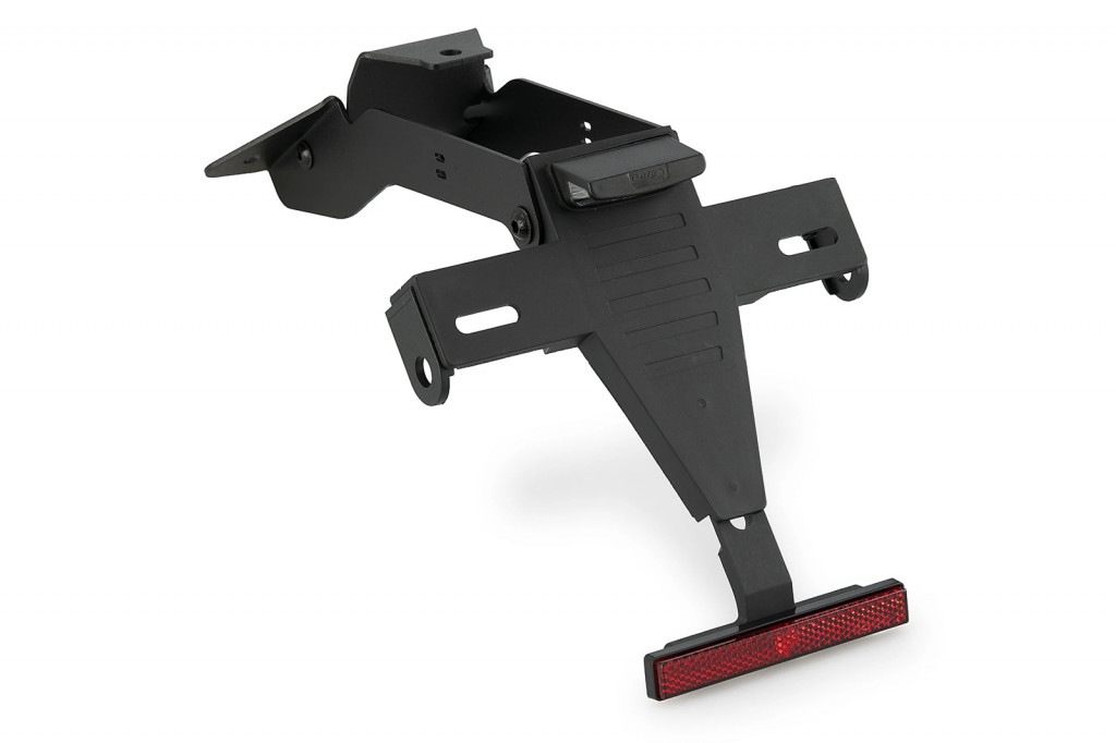 Adjustable license support PUIG 22907N Crni