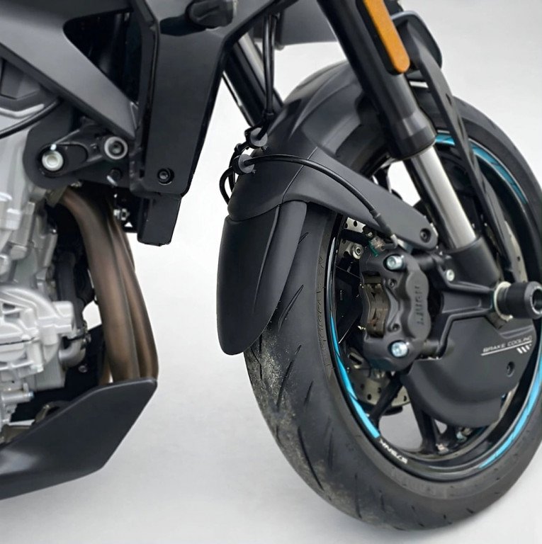 Front fender extension PUIG 22911N Crni